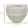 Mauro Ferretti Stiky cachepot Ø 26X20,5 cm goud wit