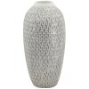 Mauro Ferretti Vaas Wave Ø 21x43 cm goud wit