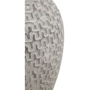 Mauro Ferretti Vaas Wave Ø 19,5x34 cm goud wit
