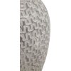 Mauro Ferretti Vaas Wave Ø 19,5x34 cm goud wit