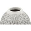 Mauro Ferretti Vaas Wave Ø 19,5x34 cm goud wit