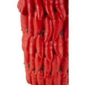 Mauro Ferretti Chilli vaas Ø 20x34 cm rood