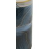 Mauro Ferretti Vaas Elegant hoog Ø 14x40 cm blauw goud met deksel