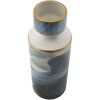 Mauro Ferretti Vaas Elegant hoog Ø 14x40 cm blauw goud met deksel