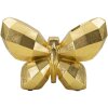 Mauro Ferretti vaas vlinder 22,5x8x15 cm goud