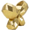 Mauro Ferretti vaas vlinder 22,5x8x15 cm goud