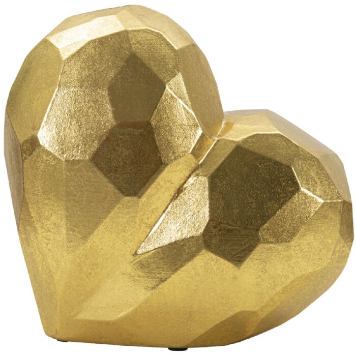 Mauro Ferretti vaas hart 19x9x18 cm goud