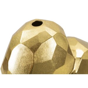 Mauro Ferretti vaas hart 19x9x18 cm goud