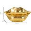 Mauro Ferretti vaas mondlip 23x8x12 cm goud