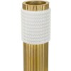 Mauro Ferretti Vaas Bann Groot 15,3x13x30,5 cm goud wit
