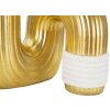 Mauro Ferretti Vaas Bann Groot 14,5x13x25 cm goud wit