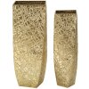 Mauro Ferretti vazenset Squer 2st 34x34x90 cm 25x25x78 cm goud