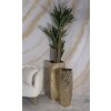 Mauro Ferretti vazenset Squer 2st 34x34x90 cm 25x25x78 cm goud