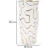 Mauro Ferretti Adore vaas Ø16x32,5 cm witgoud