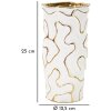 Mauro Ferretti vaas Adore Ø 12,5x25 cm witgoud