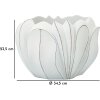 Mauro Ferretti voorraadpot Gardy Ø34,5x23,5 cm whitewash