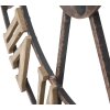 Mauro Ferretti wandklok Plus Ø71,5x4 cm bruin