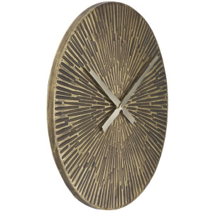 Mauro Ferretti wandklok Opis Ø50x3,5 cm bronskleurig