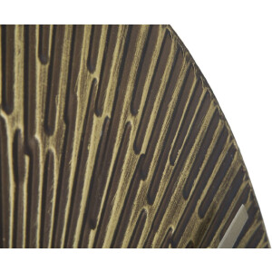 Mauro Ferretti wandklok Opis Ø50x3,5 cm bronskleurig