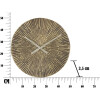 Mauro Ferretti wandklok Opis Ø50x3,5 cm bronskleurig