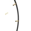 Mauro Ferretti wandklok Goldy Ø60x4,5 cm goud zwart