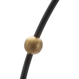 Mauro Ferretti wandklok pearl Ø61x4,5 cm zwartgoud