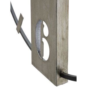 Mauro Ferretti wandklok zilver Ø 61x4,5 cm zilver...