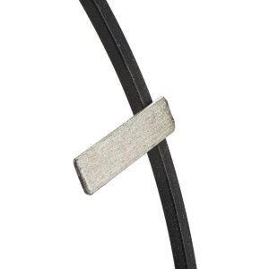 Mauro Ferretti wandklok zilver Ø 61x4,5 cm zilver zwart