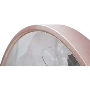 Mauro Ferretti wandklok kunst roze Ø60x6 cm veelkleurig