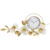 Mauro Ferretti wandklok flow 92,5x8x45,5 cm goud wit