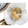 Mauro Ferretti wandklok flow 92,5x8x45,5 cm goud wit