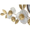 Mauro Ferretti wandklok flow 92,5x8x45,5 cm goud wit