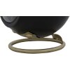 Mauro Ferretti tafelklok bal 16x13x19 cm zwart goud