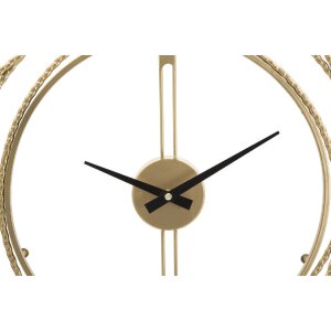 Mauro Ferretti wandklok goud strepen Ø 50x4 cm goud
