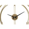 Mauro Ferretti wandklok goud strepen Ø 50x4 cm goud