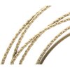 Mauro Ferretti wandklok goud strepen Ø 50x4 cm goud