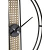 Mauro Ferretti wandklok Ribby Ø60x5 cm zwart crème