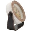 Mauro Ferretti tafelklok rond 23,5x7x24 cm bruin