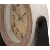 Mauro Ferretti tafelklok rond 23,5x7x24 cm bruin