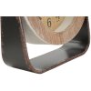 Mauro Ferretti tafelklok rond 23,5x7x24 cm bruin