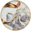 Mauro Ferretti wandklok glas roos Ø 60x5 cm veelkleurig