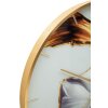 Mauro Ferretti wandklok glas roos Ø 60x5 cm veelkleurig