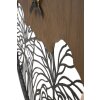 Mauro Ferretti wandklok houten wijzerplaat Ø 60x2 cm bruin zwart