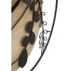 Mauro Ferretti wandklok Elegant Ø 60x2 cm bruin zwart