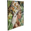 Mauro Ferretti wandklok Kloe 60x4,5x60 cm veelkleurig