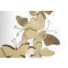 Mauro Ferretti wandspiegel ovaal vlinder 59x3x89,5 cm goud