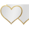 Mauro Ferretti wandspiegel dubbel hart 65x2x50 cm goud