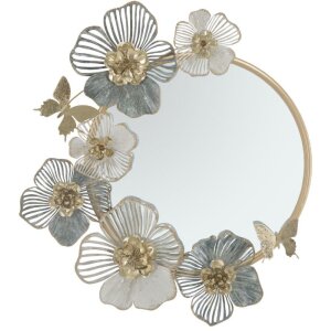 Mauro Ferretti wandspiegel Amy 63x6,4x70,5 cm veelkleurig