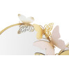 Mauro Ferretti wandspiegel Double Farfalle Rosa 81x3x52,5 cm goud roze