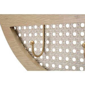 Mauro Ferretti wandspiegel Fuji Ø 50x5 cm naturel